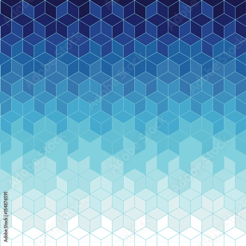 Abstract  blue geometric  background
