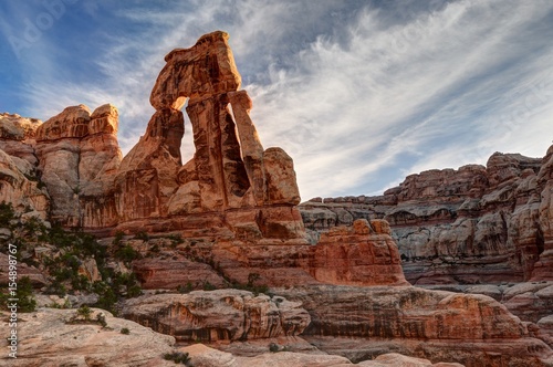 Druid Arch, Canyonlands National Park, Utah, America, USA photo