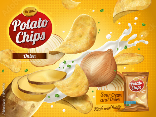 potato chips advertisement