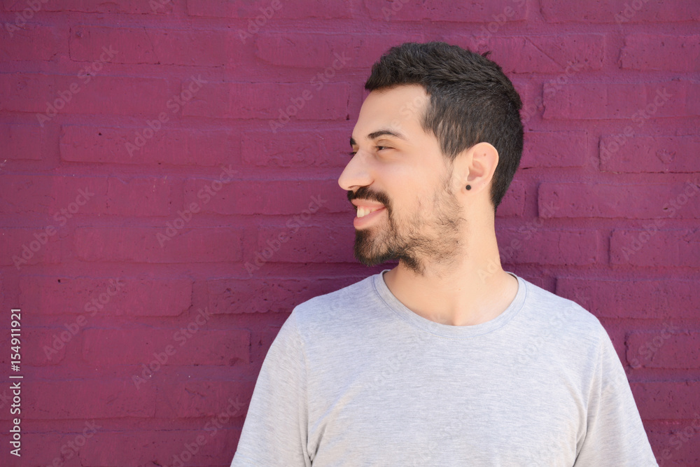 Portrait of a young latin man. Portrait of a young latin man.