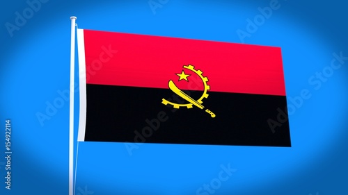 the national flag of angola