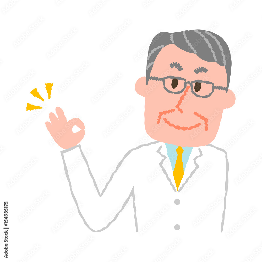 vector illustration of an elderly male pharmacist vector illustration of an elderly male pharmacist