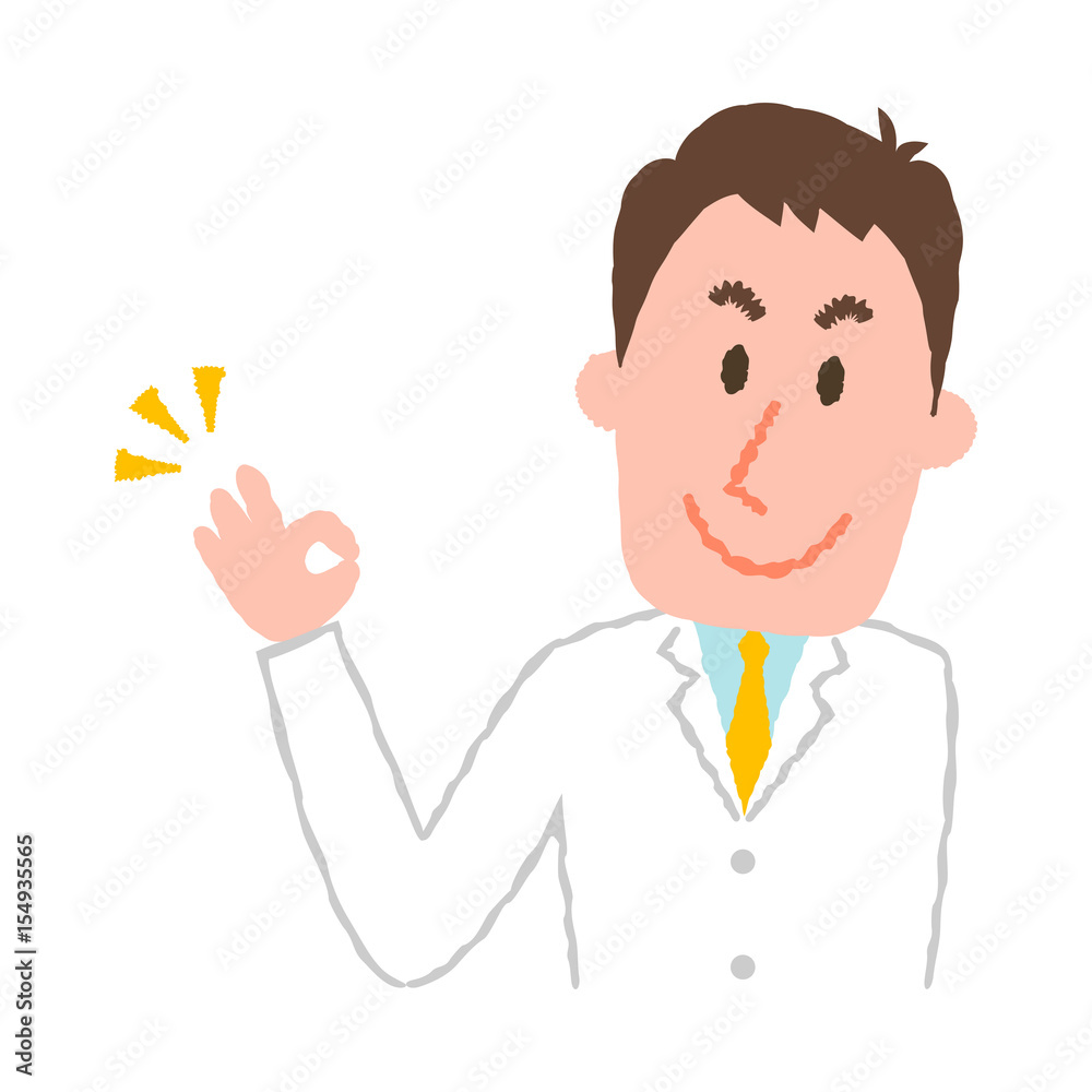 vector illustration of a young male pharmacist vector illustration of a young male pharmacist