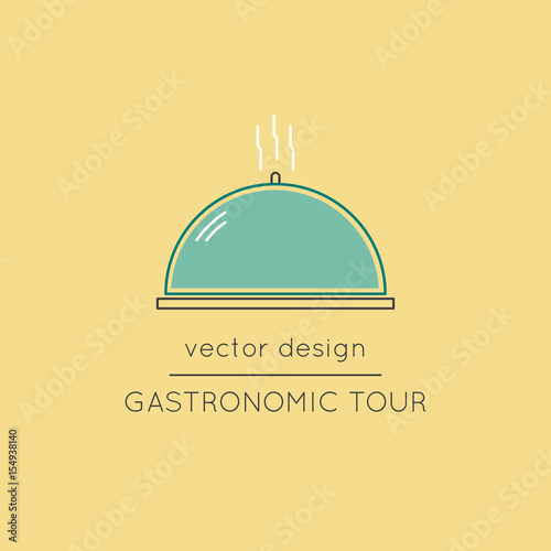 Dish line icon