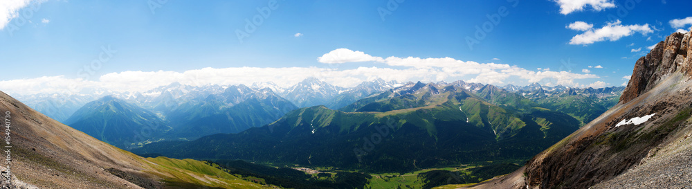 A beautiful view of the mountains of the Caucasus. A beautiful view of the mountains of the Caucasus.