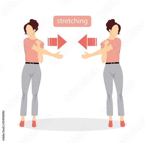 Sport exercises for office.