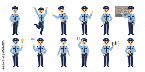 Police officer emoji.