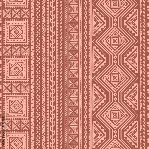 Ethnic Style Vector Seamless Pattern