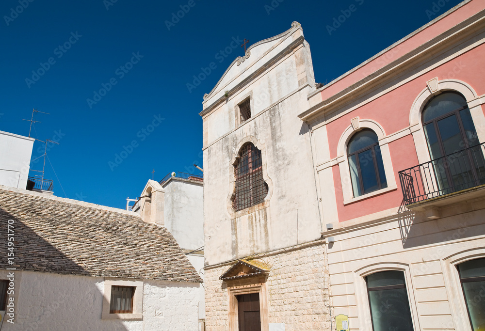 Fototapeta premium Church of St. Chiara. Noci. Puglia. Italy. 