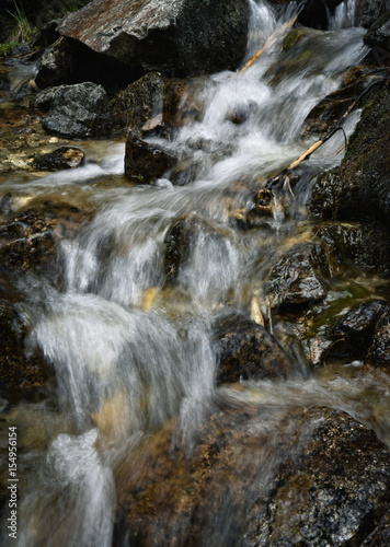 A small fast mountain creek