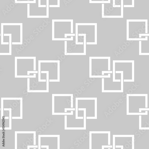 Geometric seamless pattern. Abstract background with square shape elements