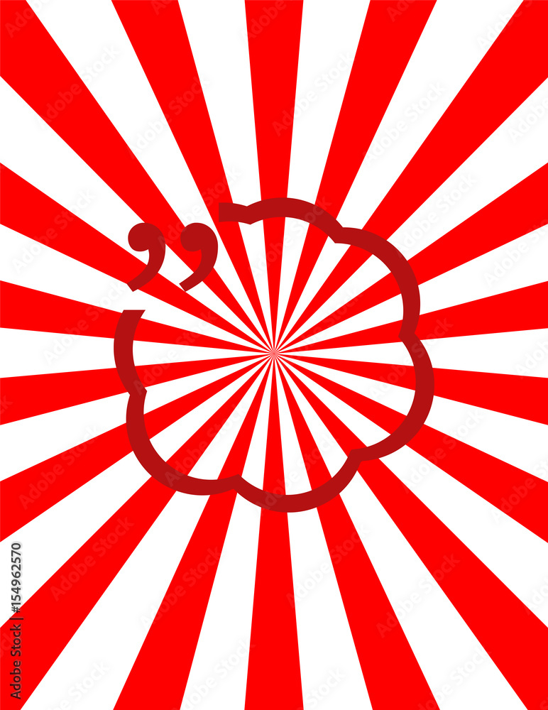 Fototapeta premium Quotation Mark Speech Bubble. Quote sign icon. Abstract background.