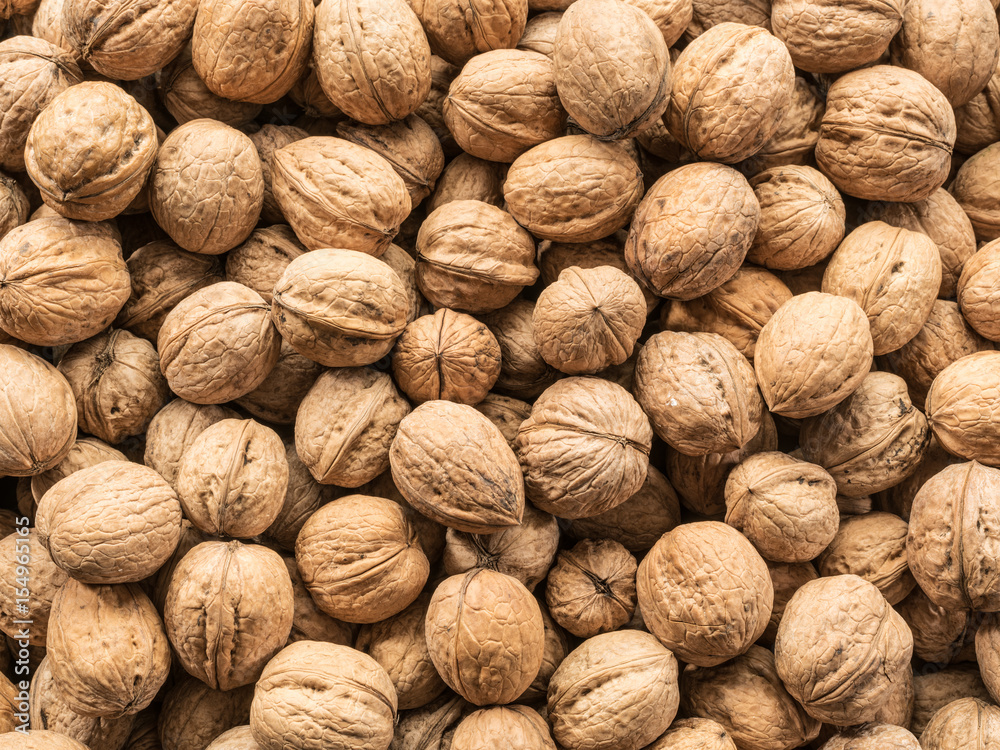 Walnuts. Food background. Walnuts. Food background.