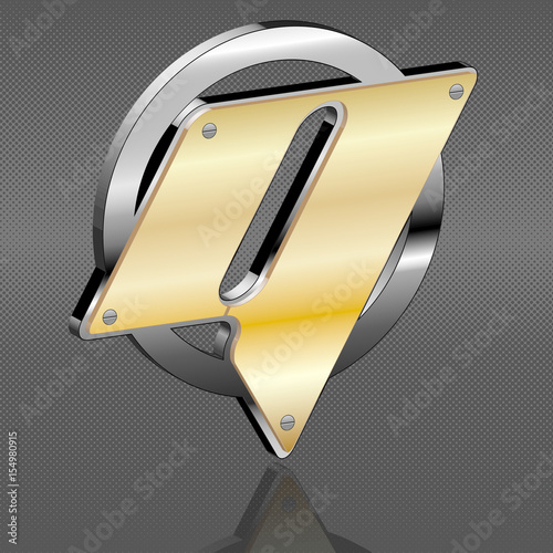 Q Logo Gold