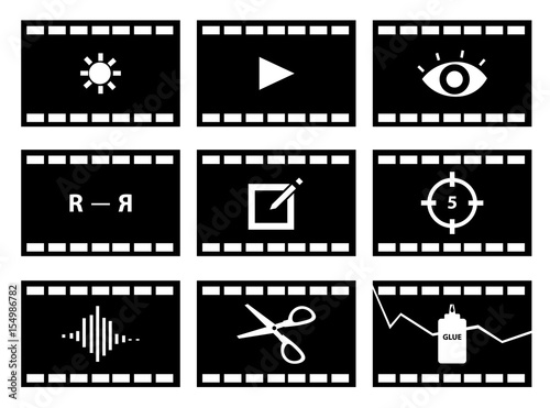 Video Editing Icons