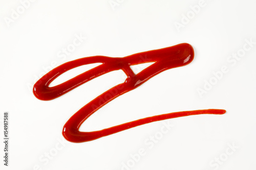 Cuadro en lienzo red drizzle sauce