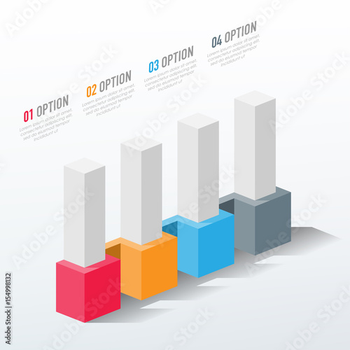 Vector elements for infographic.