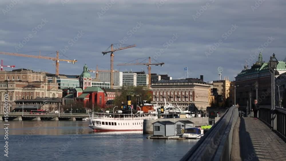Gamla Stan Island and Stockholm City, Sweden Gamla Stan Island and Stockholm City, Sweden