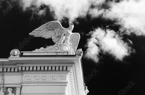 Berlin - Unter den Linden - Altes Palais - Prussian Eagle - King Wilhelm - German History