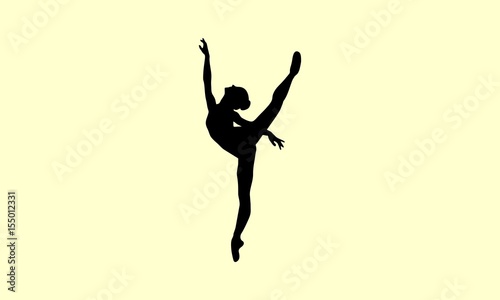  Ballerina Female Dancer Pose 
