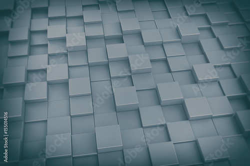 3D cubes background