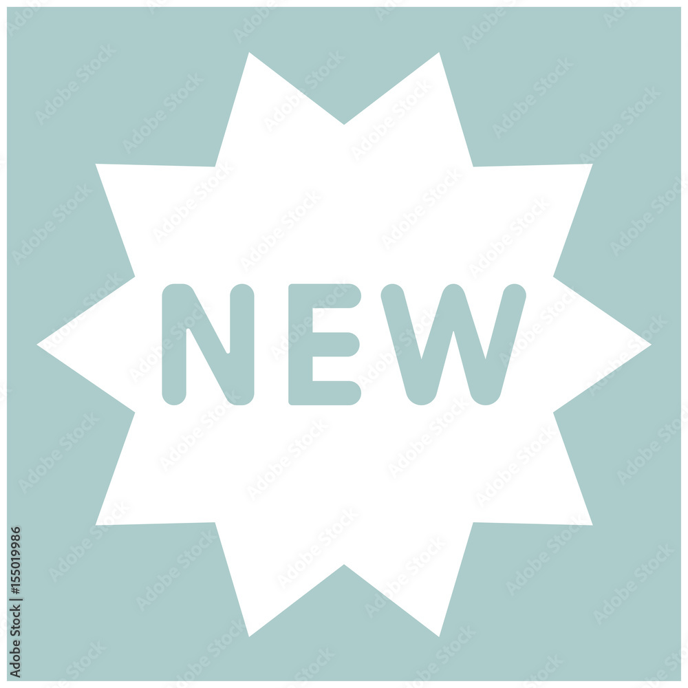 New symbol the white color icon . New symbol the white color icon .