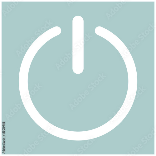 Button turn on or off icon.