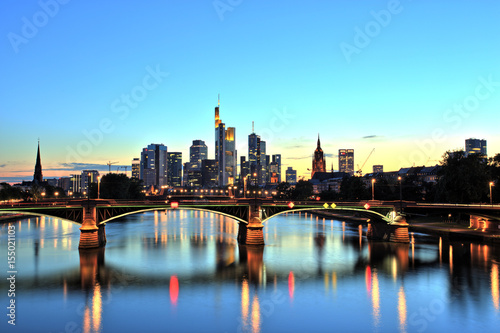 Frankfurt am Main Downtown Cityscape