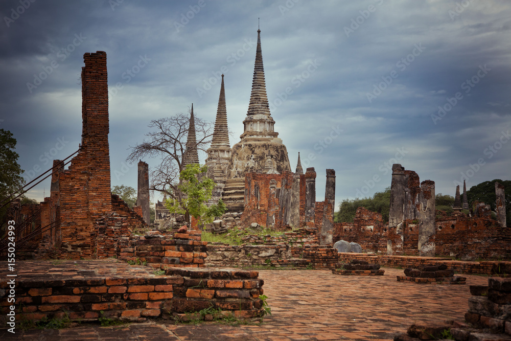 Obraz premium Ayutthaya tower