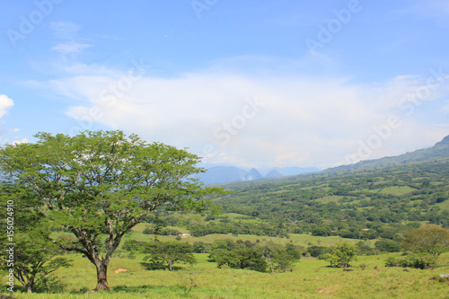 Paisaje del suroeste de Antioquia  Colombia.