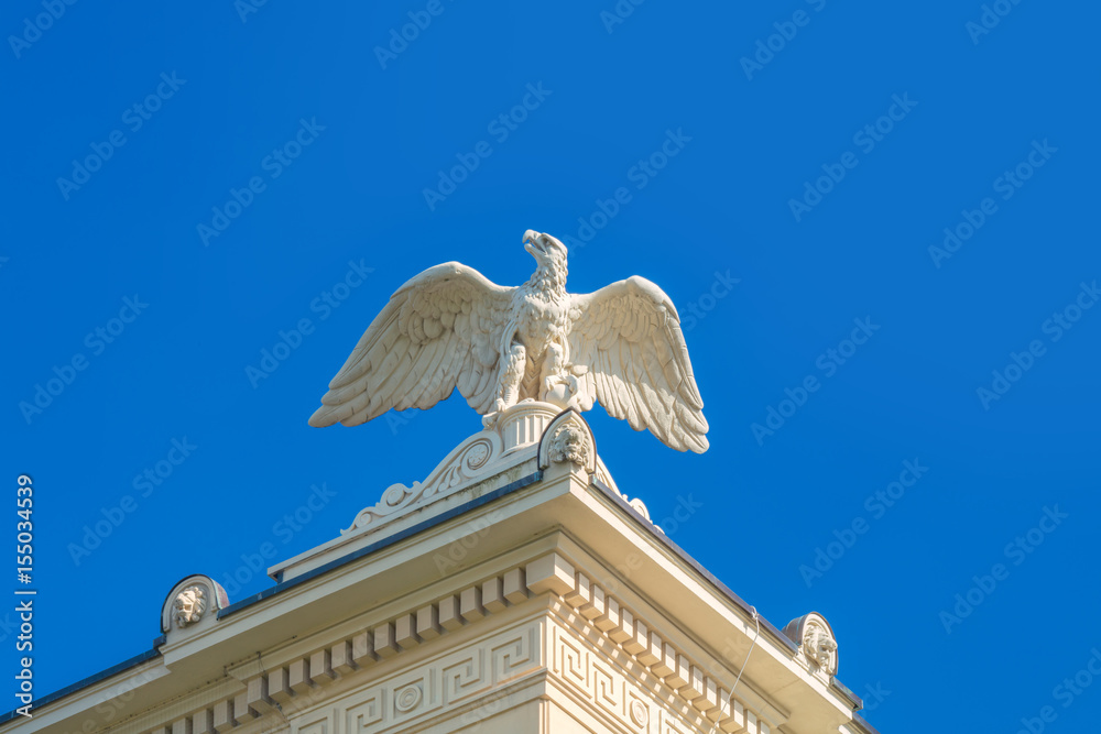 Berlin - Unter den Linden - Altes Palais - Prussian Eagle - King Wilhelm - German History Berlin - Unter den Linden - Altes Palais - Prussian Eagle - King Wilhelm - German History