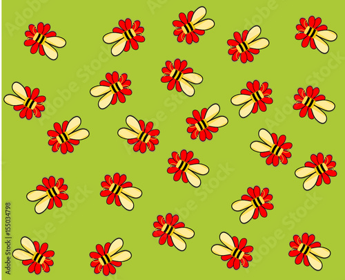 Motifs abeilles