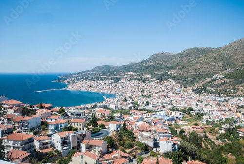 Samos cityscape