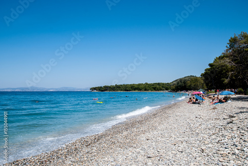 Beach in dilek park photo