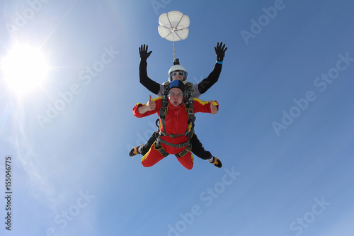 Obraz na płótnie Tandem jump