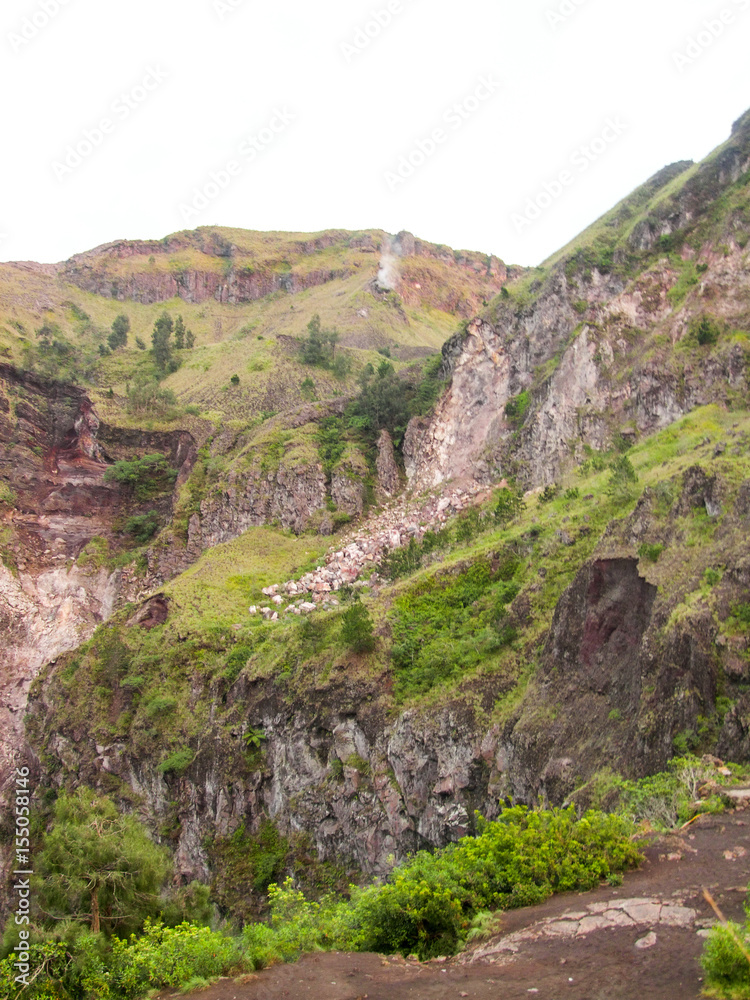 Obraz premium Mount Batur in Indonesia