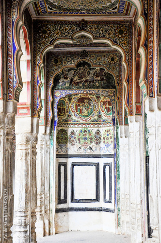 Indien - Rajasthan - Haveli in Nawalgarh  photo