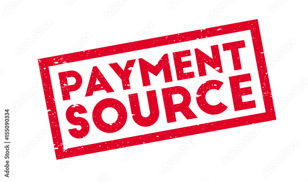 Payment Source rubber stamp. Grunge design with dust scratches. Effects can be easily removed for a clean, crisp look. Color is easily changed. Payment Source rubber stamp. Grunge design with dust scratches. Effects can be easily removed for a clean, crisp look. Color is easily changed.