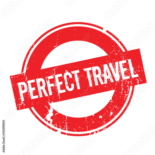 Perfect Travel rubber stamp. Grunge design with dust scratches. Effects can be easily removed for a clean, crisp look. Color is easily changed.