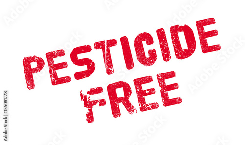 Pesticide Free rubber stamp. Grunge design with dust scratches. Effects can be easily removed for a clean, crisp look. Color is easily changed.