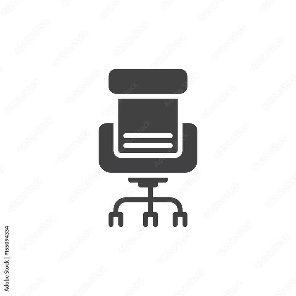 Executive seat icon vector, filled flat sign, solid pictogram isolated on white. Symbol, logo illustration. Pixel perfect Executive seat icon vector, filled flat sign, solid pictogram isolated on white. Symbol, logo illustration. Pixel perfect