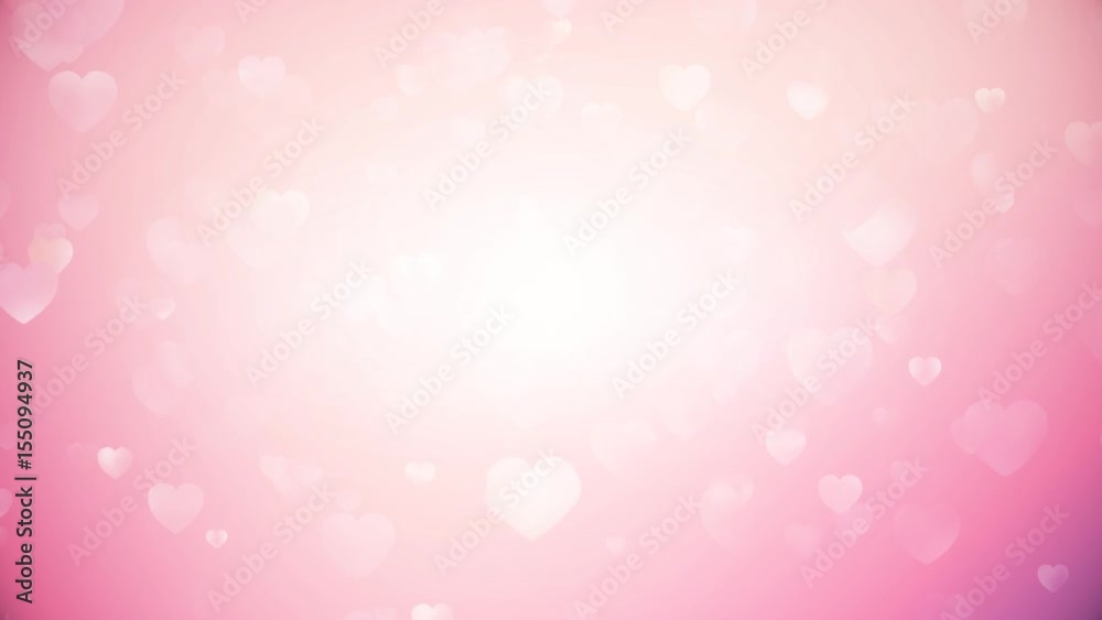 Bokeh Heart Backgroud Bokeh Heart Backgroud