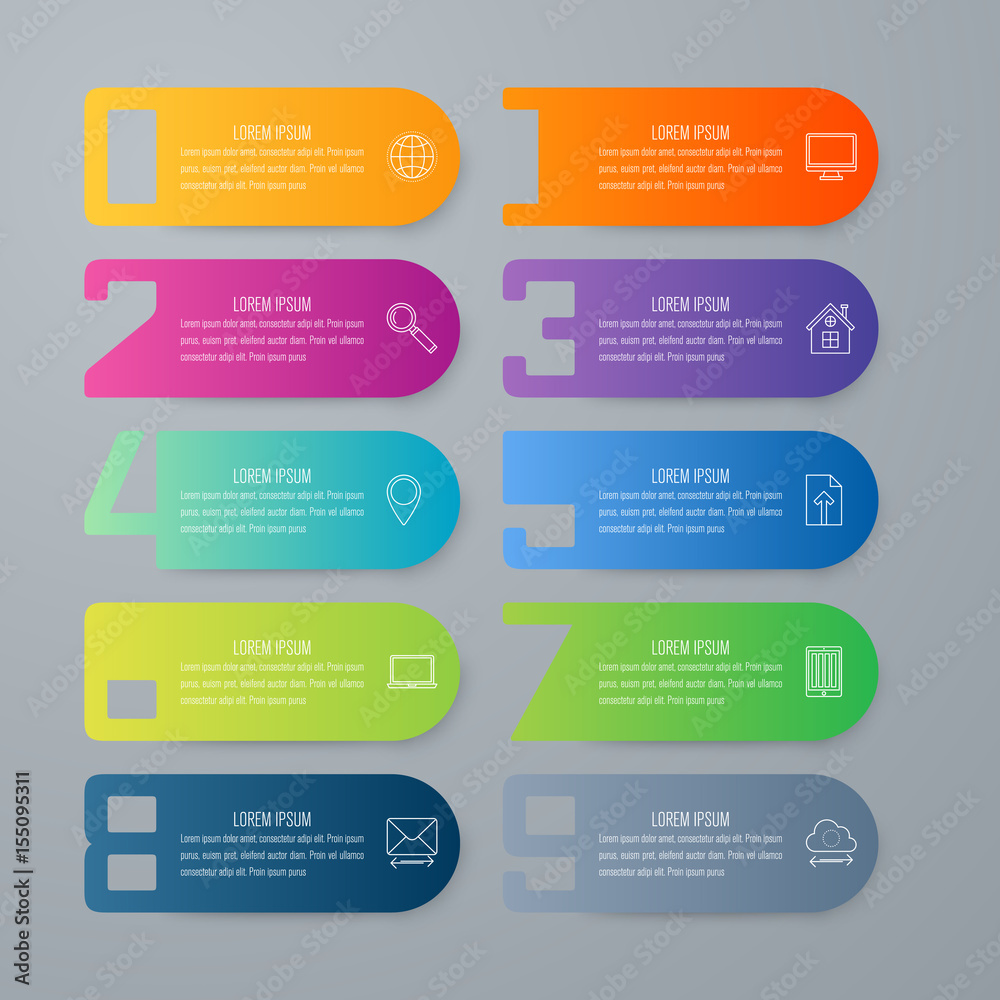 Infographic design template and business concept Infographic design template and business concept