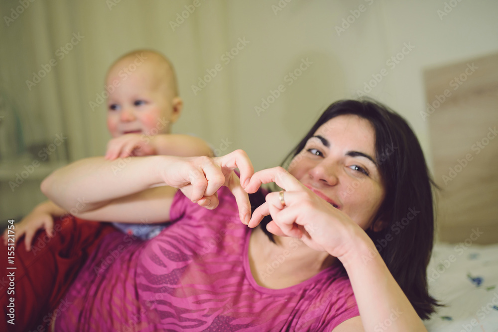 Woman Showing Heart Woman Showing Heart