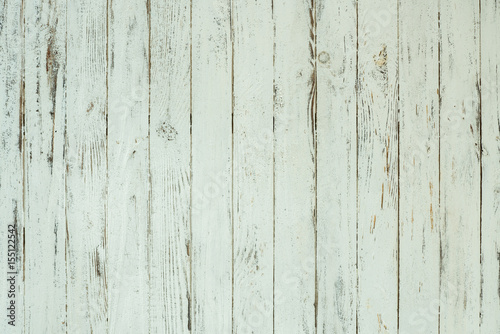 close up of green old wood wall texture © pigprox