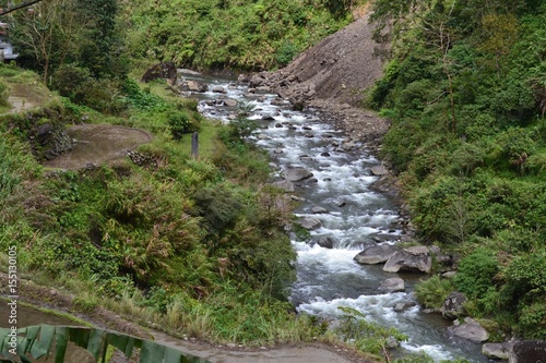 river in Banaue photo