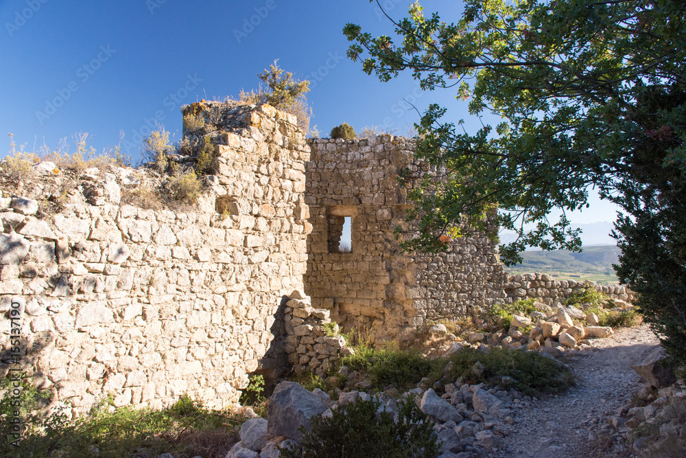 Ruinen der Burg Aguilar