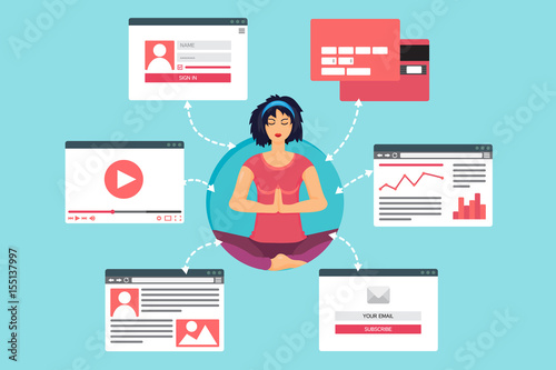 Web Virtual Socail Network