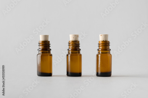 Pharmaceutical Bottle Mock-Up - Three Bottles