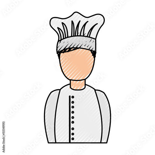 professional chef avatar character vector illustration design